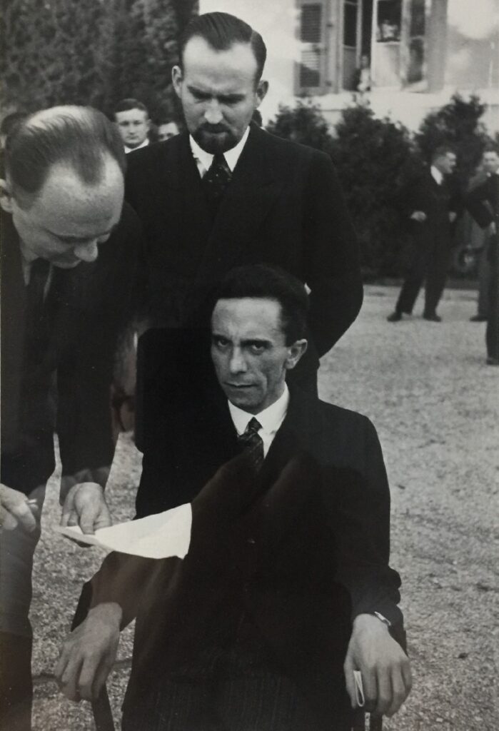 1933, Joseph Goebbels after finding out his official photographer Alfred Eisenstaedt was Jewish