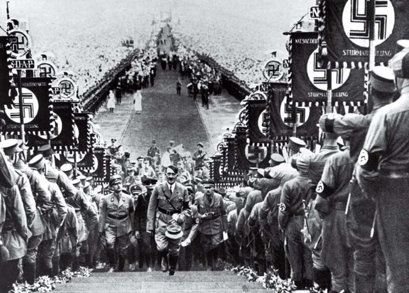 1934-Hitler-At-A-Nazi-Party