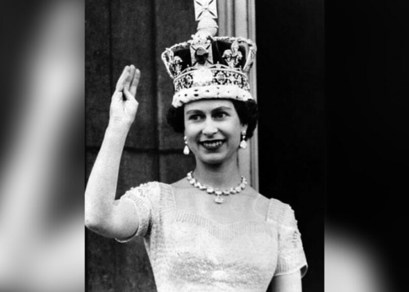 1953, Queen Elizabeth II is crowned