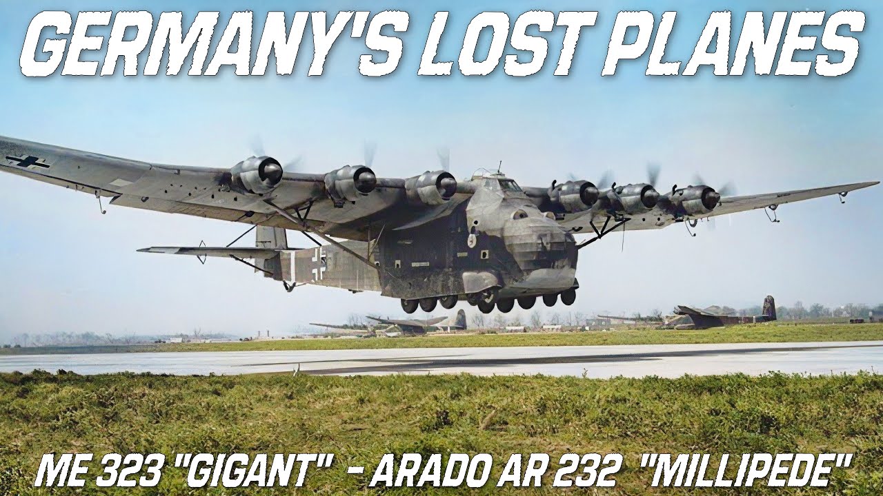 Uncovering the Mystery of Hitler’s Mega Plane: The Tragic Crash of Messerschmitt 323 Gigant