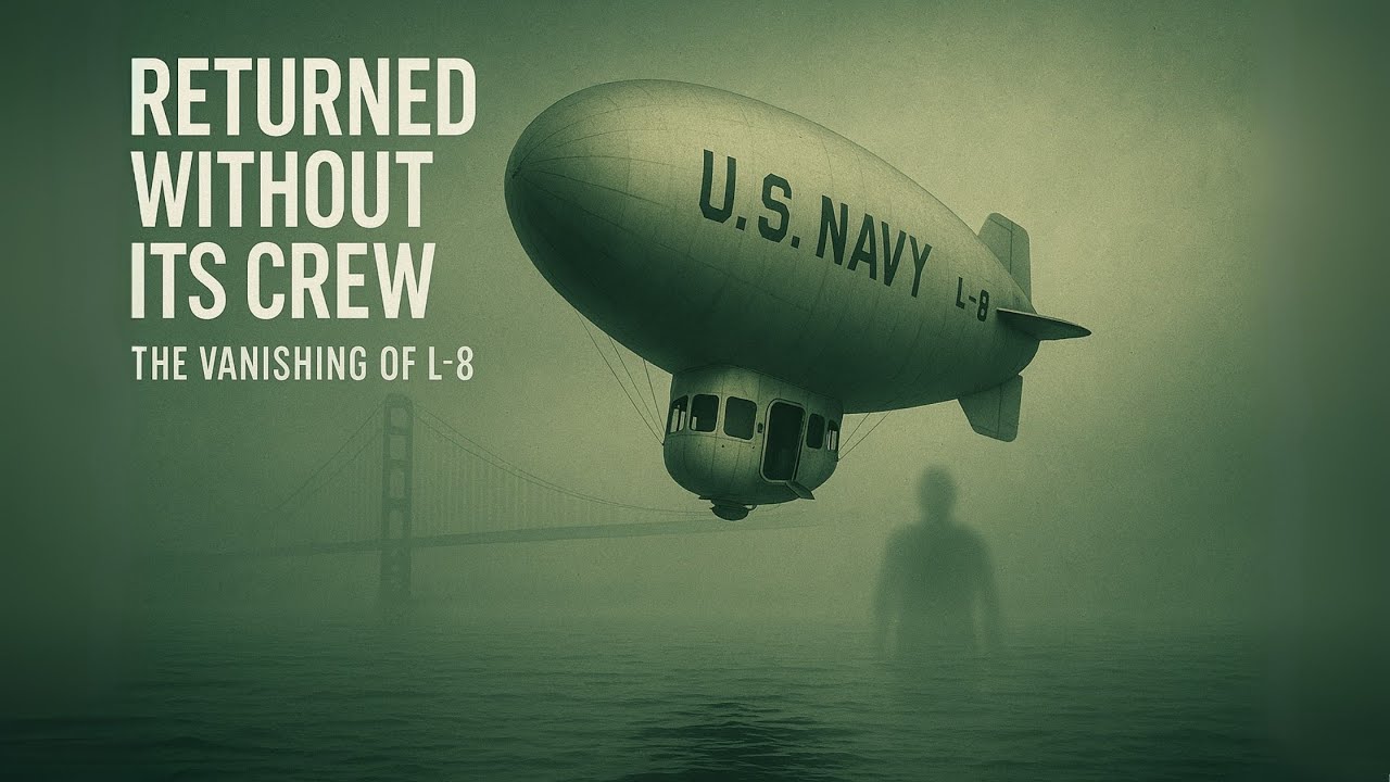 The Ghost Blimp of WWII: The Unsolved Disappearance of L-8 and Its Missing Crew